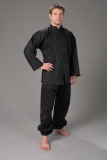 Kung Fu Anzug schwarz, Cotton