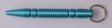 Kubotan Schlüsselanhänger blau mit Spitze